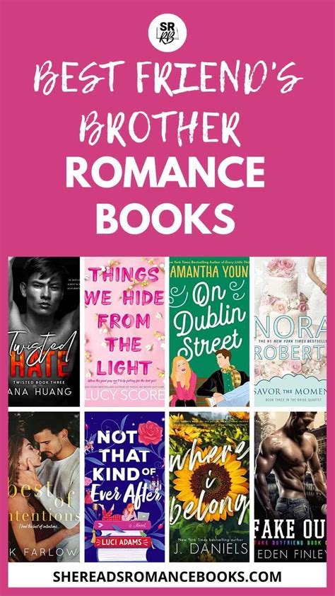 brothers best friend romance novels|brothers best friend book list.